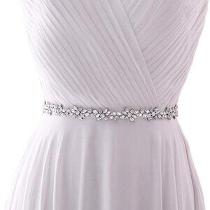 Bridal Wedding Belt Rhinestone Sash Women Dress Accessories Elegant